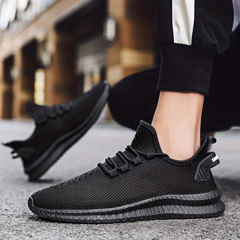 Fashion Trendy Knit Breathable Lightweight Casual Sneakers