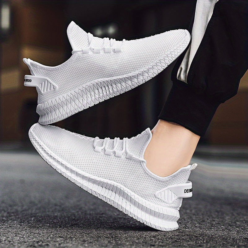 Fashion Trendy Knit Breathable Lightweight Casual Sneakers