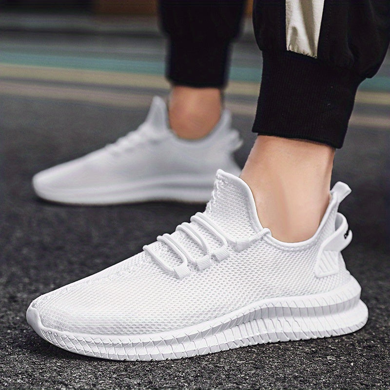 Fashion Trendy Knit Breathable Lightweight Casual Sneakers