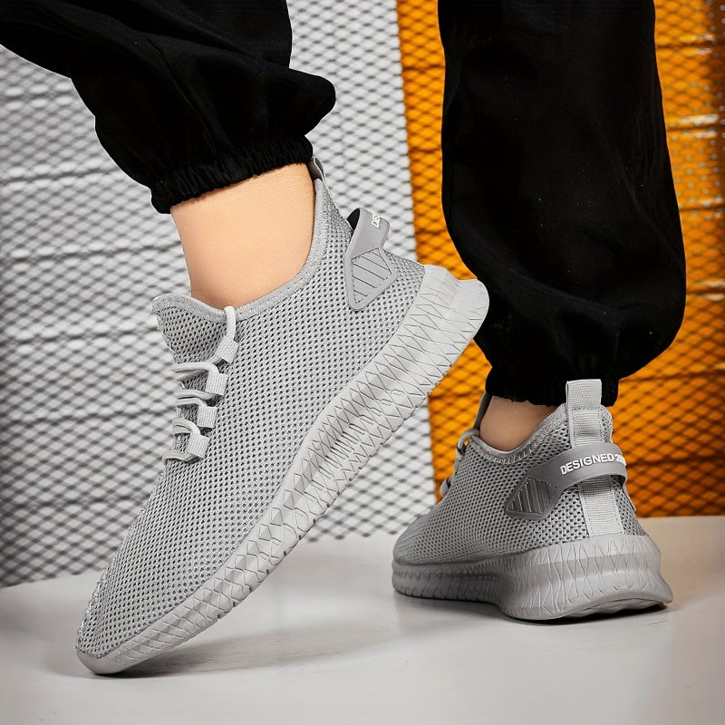 Fashion Trendy Knit Breathable Lightweight Casual Sneakers