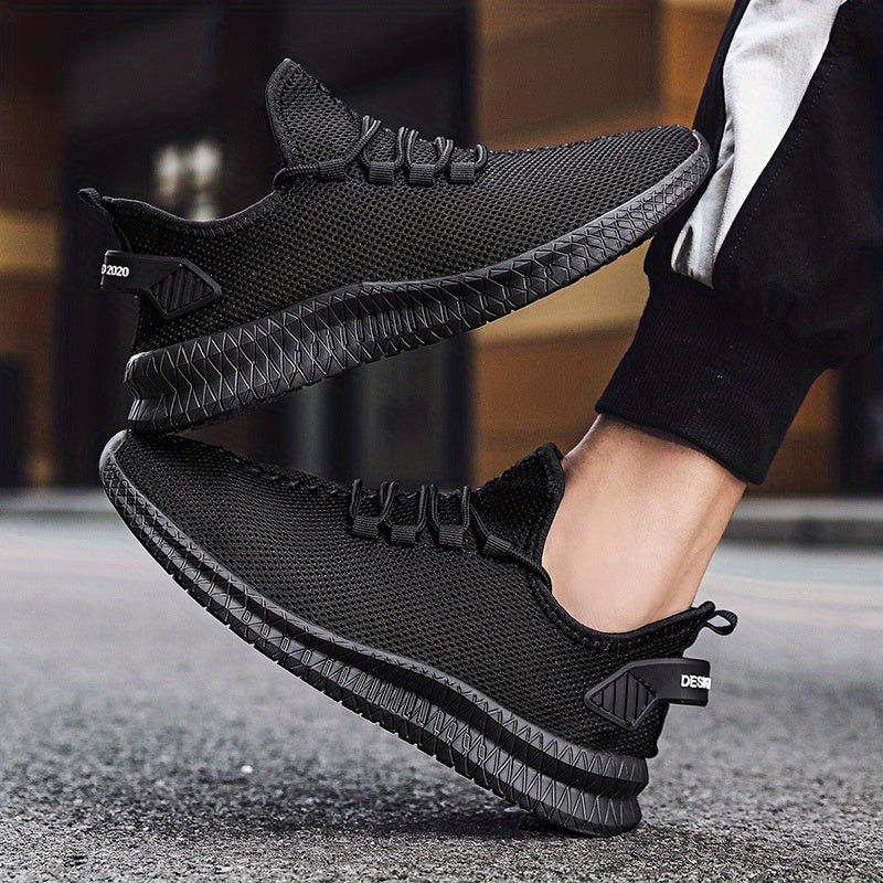 Fashion Trendy Knit Breathable Lightweight Casual Sneakers