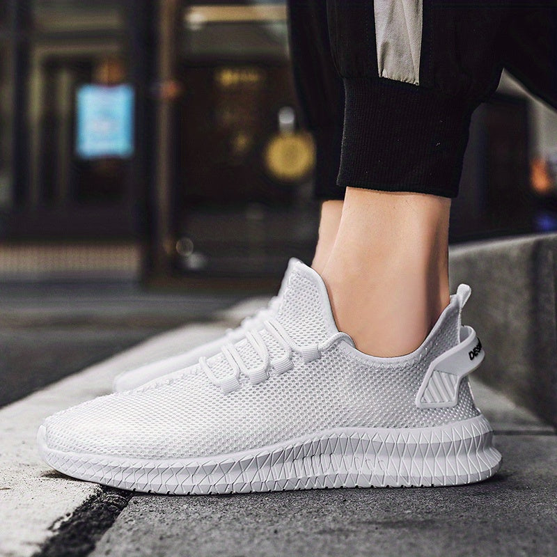 Fashion Trendy Knit Breathable Lightweight Casual Sneakers