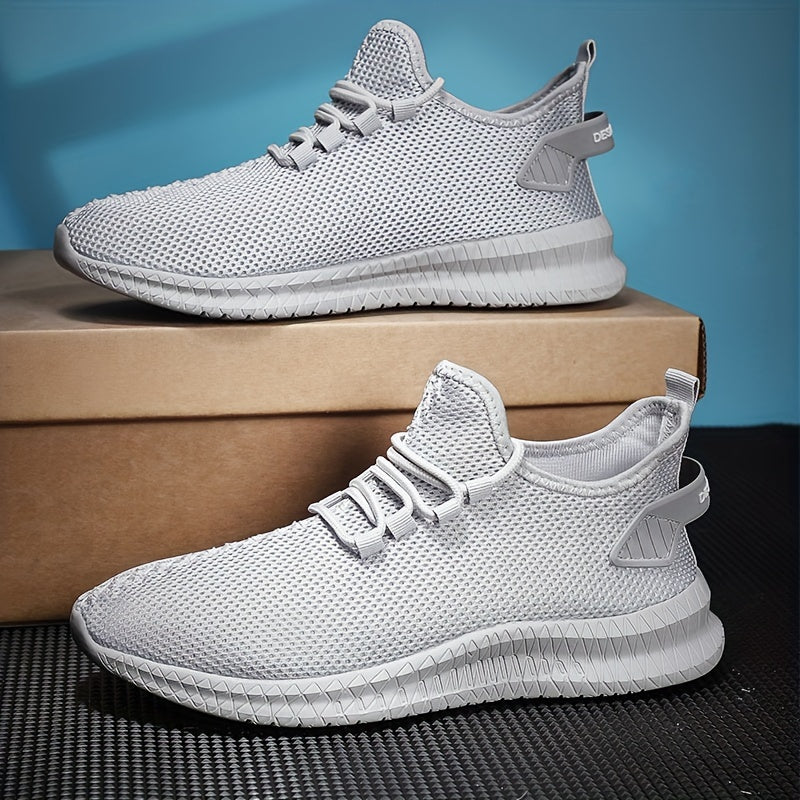 Fashion Trendy Knit Breathable Lightweight Casual Sneakers