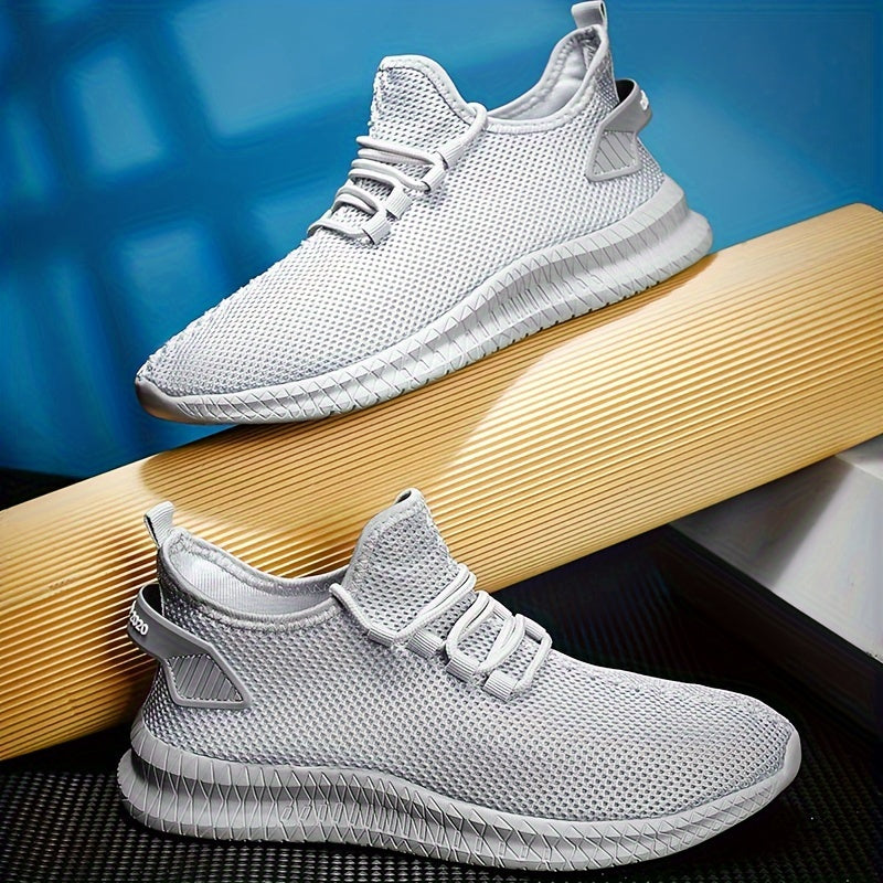 Fashion Trendy Knit Breathable Lightweight Casual Sneakers