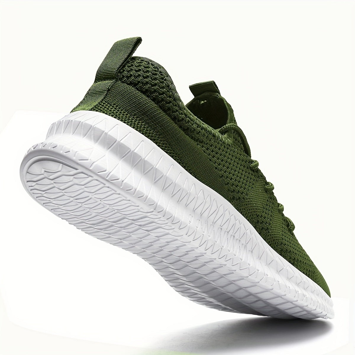 Casual Solid Color Mesh Shoes, Anti-skid Walking Sneakers